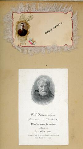 Souvenirs de Gédéon Bertrand & Le père Frédéric