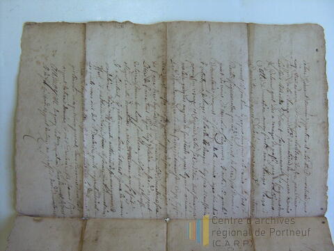 Original Document numérique not accessible