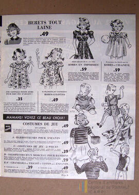 Catalogue du magasin Juneau