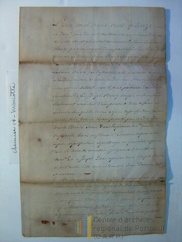 Original Document numérique not accessible