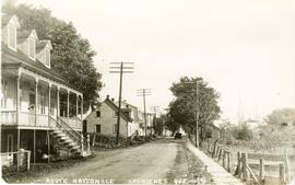 Route nationale, Grondines - entrée Ouest du village