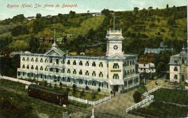 Carte rapportée par Fortunat Vohl du Cyclorama de Jerusalem – Ste- Anne-de-Beaupré – Regina Hotel