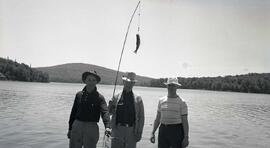 Visite de Maurice Prairie avec des amis de Plattsburg - Pêche