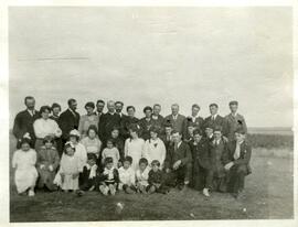 Photographie de la Famille Philippe Chalifour et Marie-Anne Dusablon en Saskatchewan