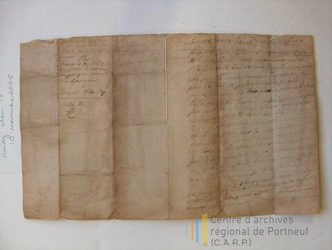 Original Document numérique not accessible