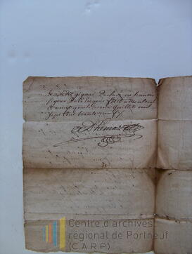 Original Document numérique not accessible