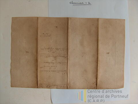 Original Document numérique not accessible