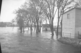 Inondation village Ste-Marie et St-Raymond