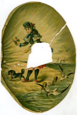 morceau de carte de souhaits