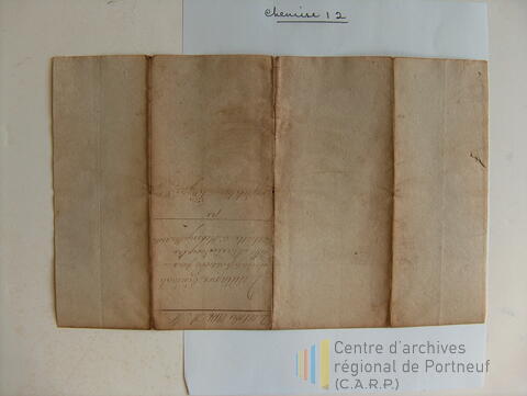 Original Document numérique not accessible