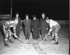 Hockey, mise au jeu