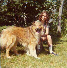 Johanne Vohl chez ses grands-parents Vohl