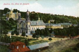 Carte rapportée par Fortunat Vohl du Cyclorama de Jerusalem – Ste- Anne-de-Beaupré – Basilique