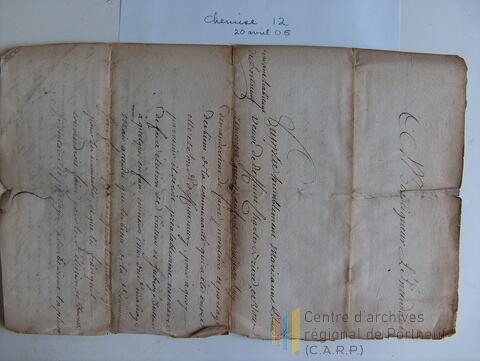 Original Document numérique not accessible