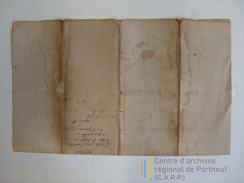 Original Document numérique not accessible