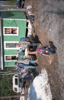 Fête au sucre au chalet de M mme Robert Paquin