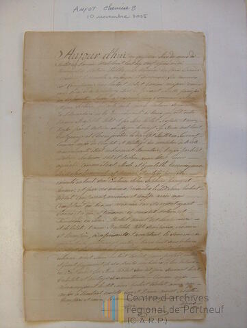 Original Document numérique not accessible