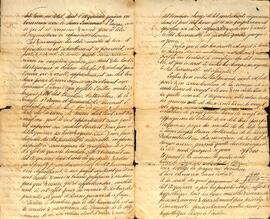 Contrat de vente d’une terre située dans la paroisse de Deschambault, par Augustin Blais à Étienne Darveau, signé le 1er juillet 1821, par le notaire Bigrés. Partie 2.