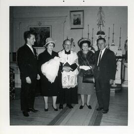 Baptême de Lyne Arcand (fille d’Albany et Irma Vohl)