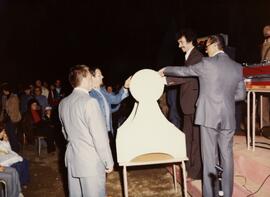 Remises des clefs par le président Robert Moisan à Jean Guy Cantin