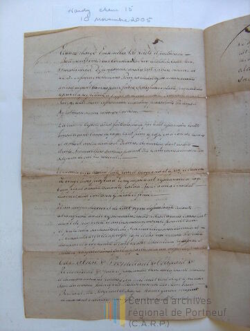 Original Document numérique not accessible