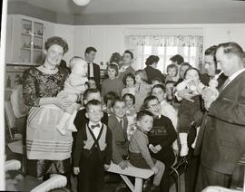 Fête du jour de l'an chez M Mme J-P Demers