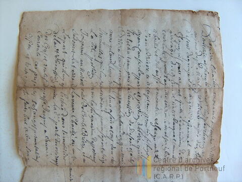 Original Document numérique not accessible