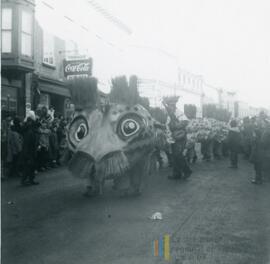 Parade, costume de serpent