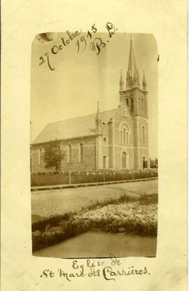 « Église Saint-Marc le 27 octobre 1915 »