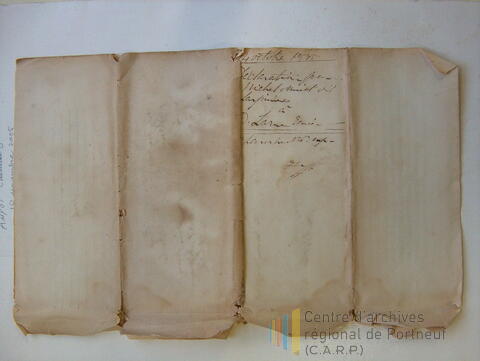Original Document numérique not accessible