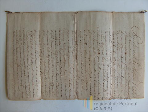 Original Document numérique not accessible