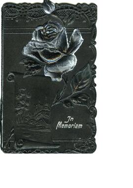 In Memoriam, Bouquet spirituel offert par la famille de Honorée Chevalier pour Madame Joseph Bélanger (née Élizabeth Douville) à l’âge de 72 ans