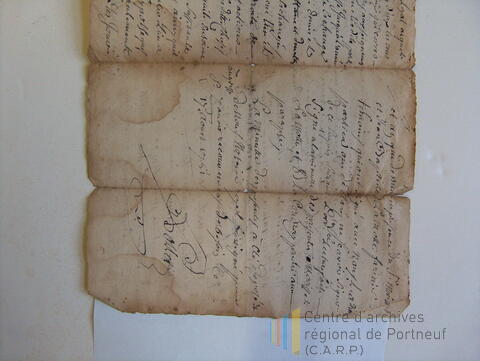 Original Document numérique not accessible