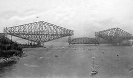 Construction du Pont de Québec