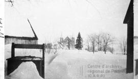 11 Côte du Quai Vue de l'église en hiver