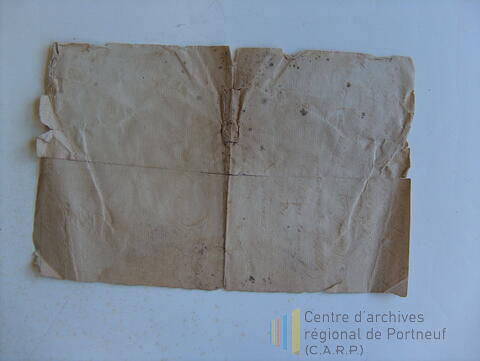 Original Document numérique not accessible