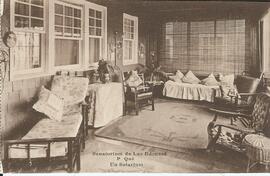 Sanatorium du Lac Edouard, un solarium