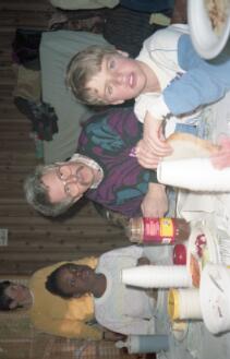 Fête au sucre au chalet de M mme Robert Paquin