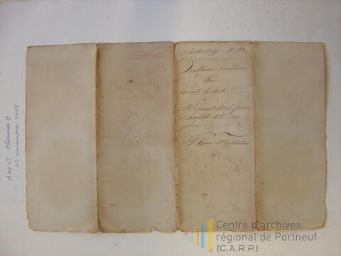 Original Document numérique not accessible