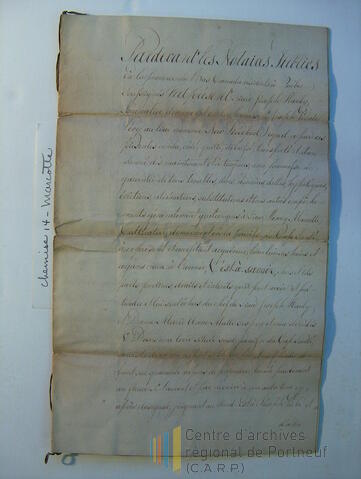 Original Document numérique not accessible