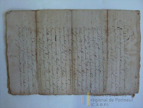 Original Document numérique not accessible