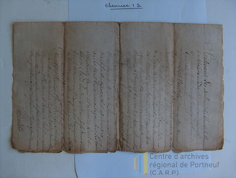 Original Document numérique not accessible