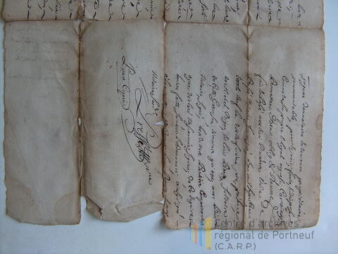Original Document numérique not accessible