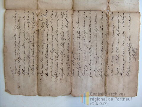 Original Document numérique not accessible