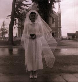 Une jeune mariée
