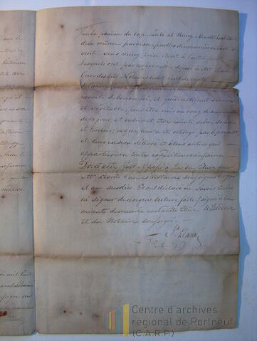 Original Document numérique not accessible