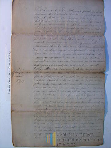 Original Document numérique not accessible