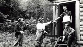 Au club Tourilli avec Alex Germain Joseph Cantin Édouard Piché et Louis Germain