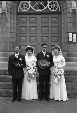 Gingras, Victorin et Gingras, Marie-Paule; Paradis, Odilon et Gingras, Lucille