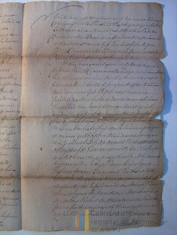 Original Document numérique not accessible
